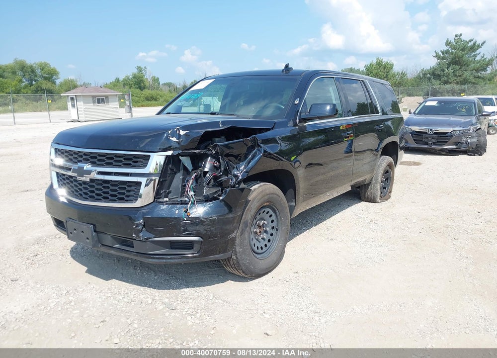 2018 CHEVROLET TAHOE COMMERCIAL FLEET VIN: 1GNSKDECXJR201714