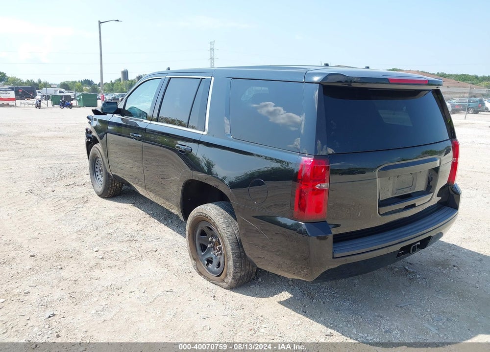 2018 CHEVROLET TAHOE COMMERCIAL FLEET VIN: 1GNSKDECXJR201714