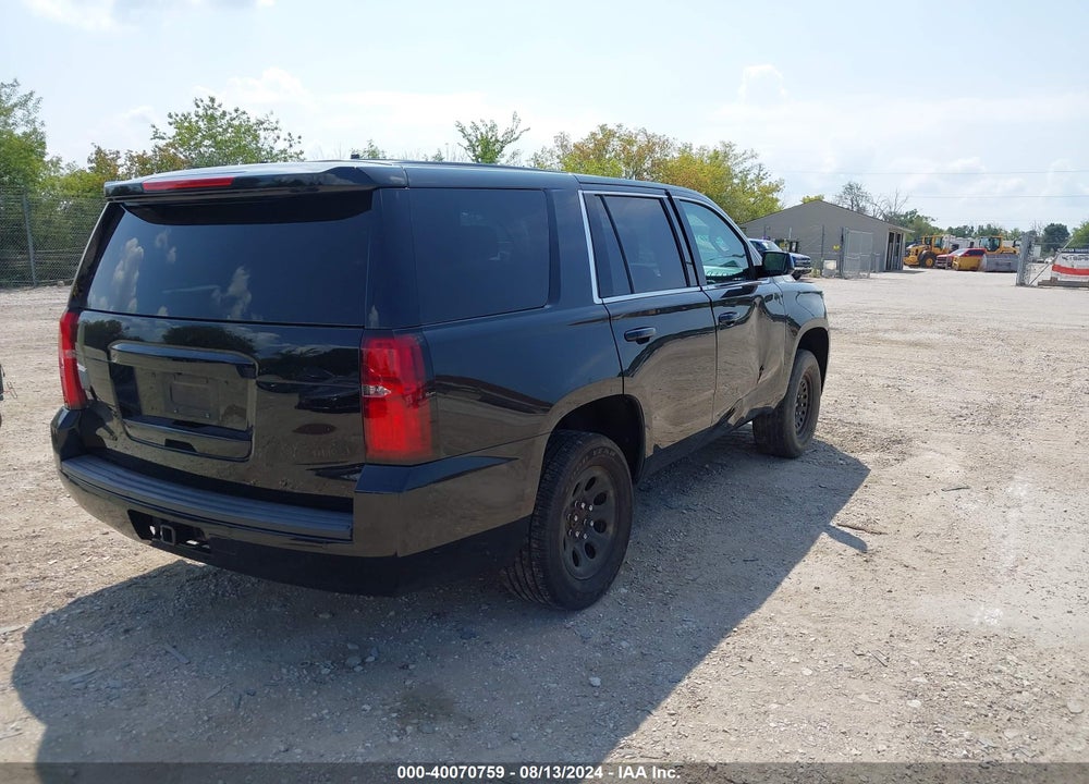2018 CHEVROLET TAHOE COMMERCIAL FLEET VIN: 1GNSKDECXJR201714