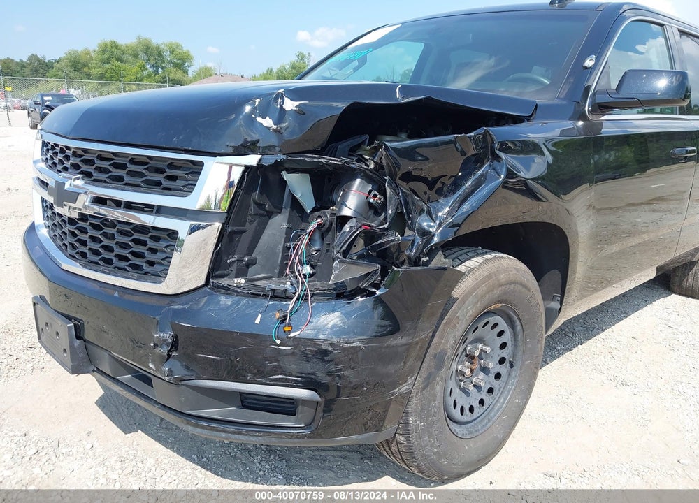 2018 CHEVROLET TAHOE COMMERCIAL FLEET VIN: 1GNSKDECXJR201714
