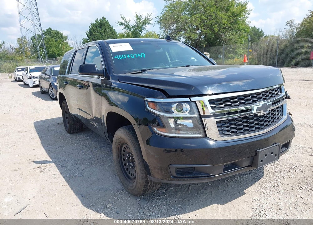 2018 CHEVROLET TAHOE COMMERCIAL FLEET VIN: 1GNSKDECXJR201714