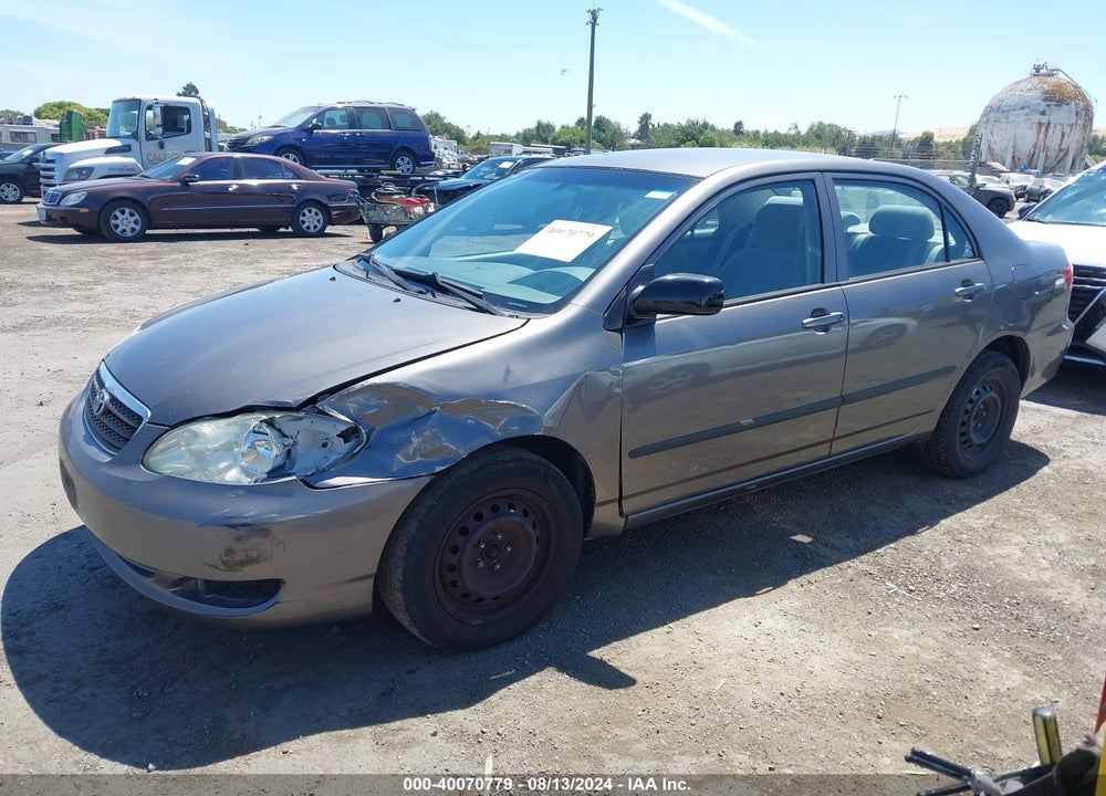 2008 TOYOTA COROLLA CE VIN: 1NXBR32E58Z030684