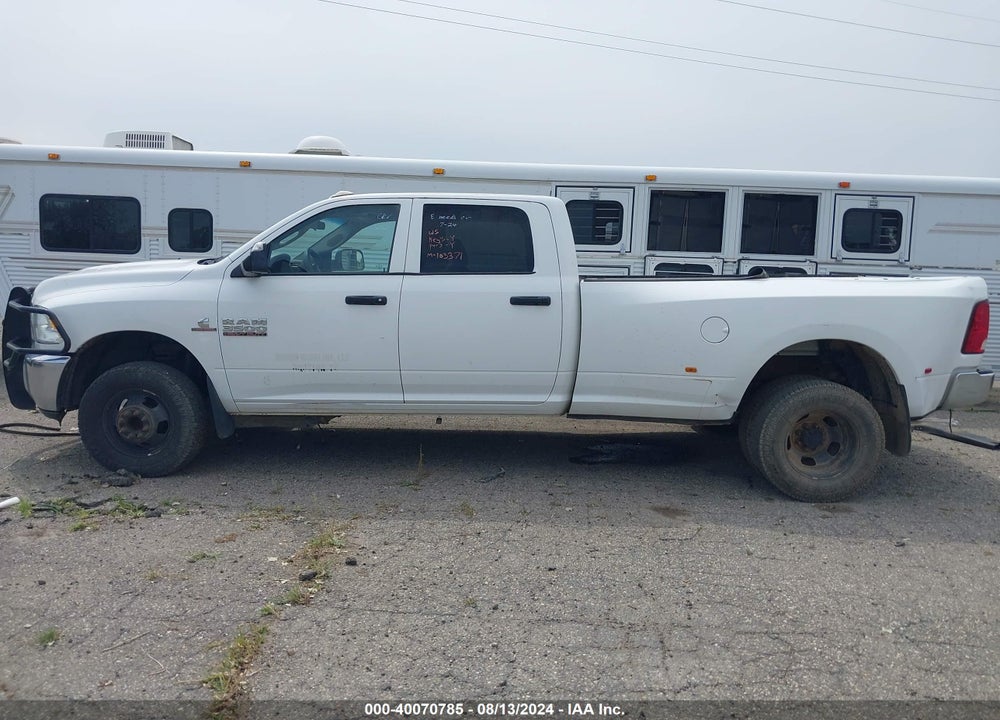 2018 RAM 3500 TRADESMAN  4X4 8' BOX VIN: 3C63RRGL3JG407564