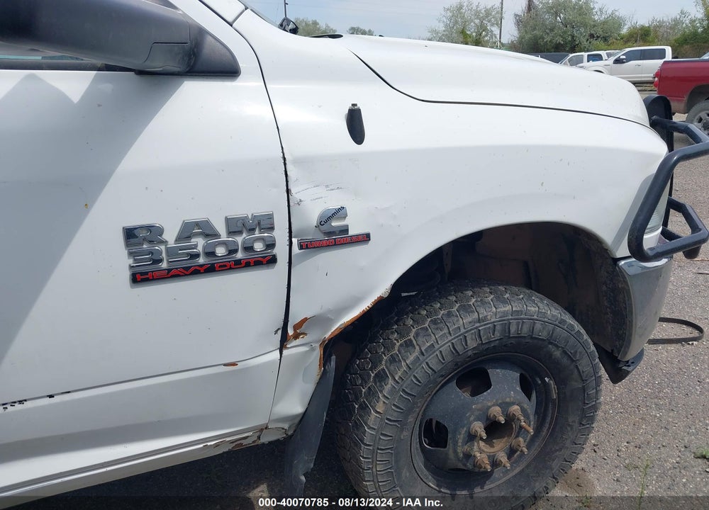 2018 RAM 3500 TRADESMAN  4X4 8' BOX VIN: 3C63RRGL3JG407564