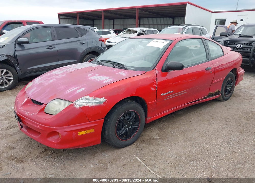2001 PONTIAC SUNFIRE VIN: 1G2JB124917352270