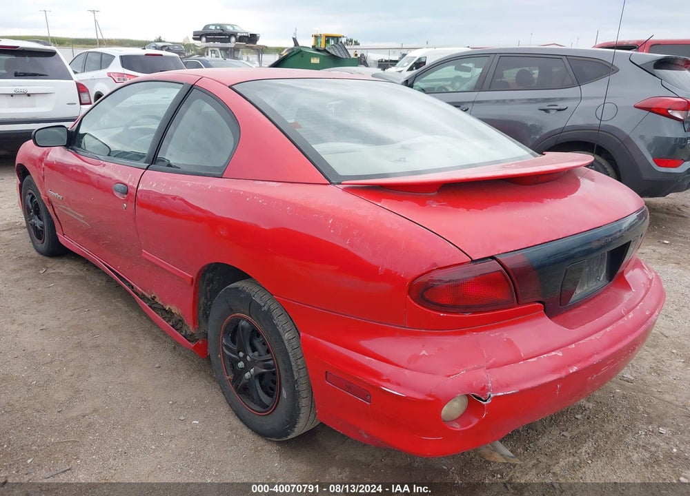 2001 PONTIAC SUNFIRE VIN: 1G2JB124917352270