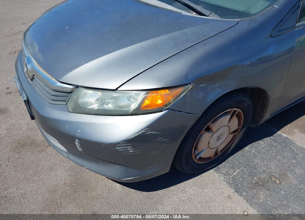 2012 HONDA CIVIC HF VIN: 2HGFB2F66CH546170