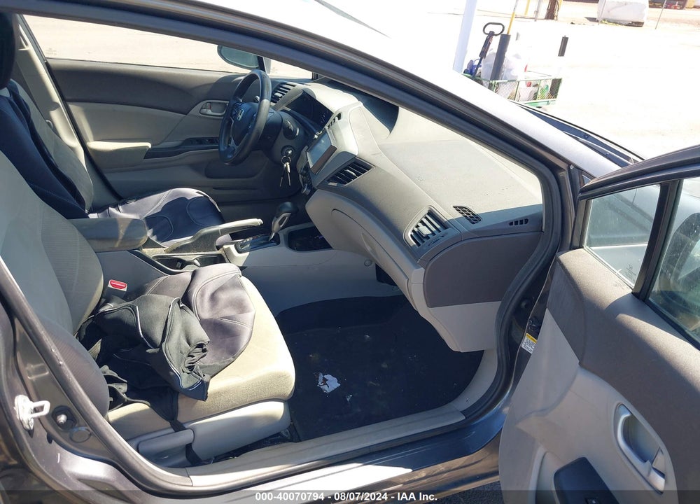 2012 HONDA CIVIC HF VIN: 2HGFB2F66CH546170