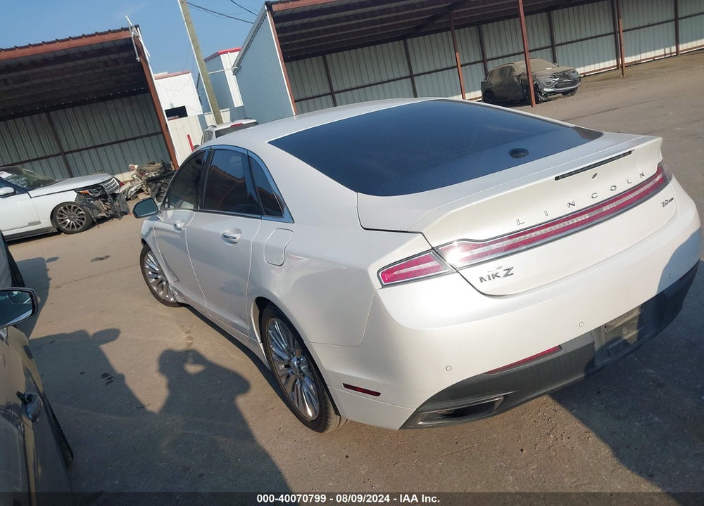 2016 LINCOLN MKZ VIN: 3LN6L2G91GR626177