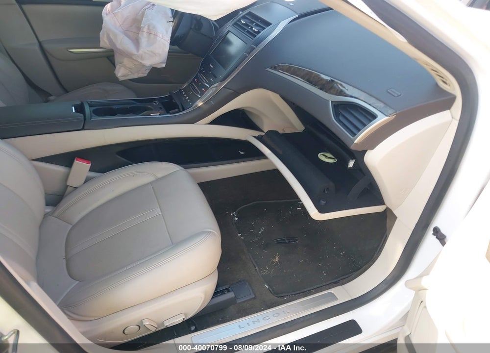 2016 LINCOLN MKZ VIN: 3LN6L2G91GR626177