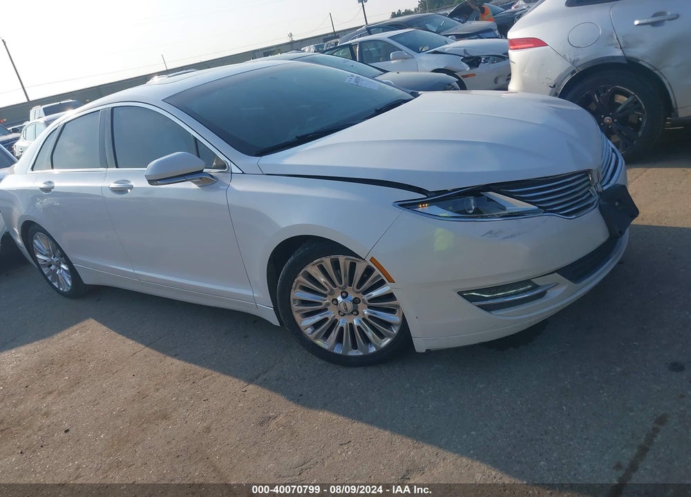 2016 LINCOLN MKZ VIN: 3LN6L2G91GR626177
