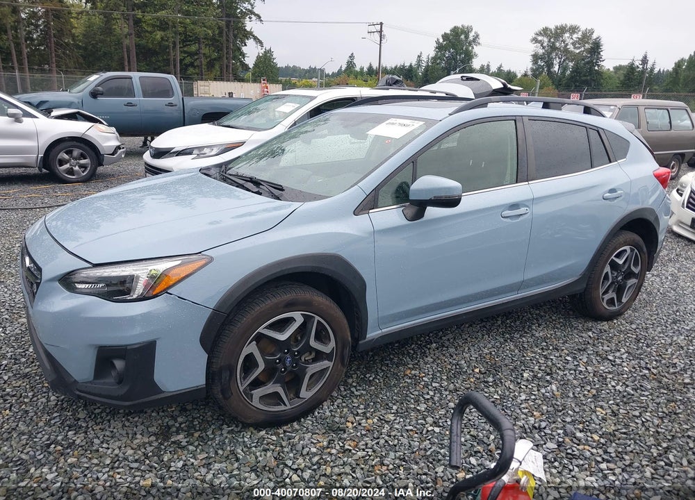 2019 SUBARU CROSSTREK 2.0I LIMITED VIN: JF2GTANC7KH397923