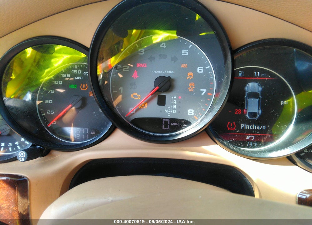 2011 PORSCHE PANAMERA 4S VIN: WP0AB2A73BL061916