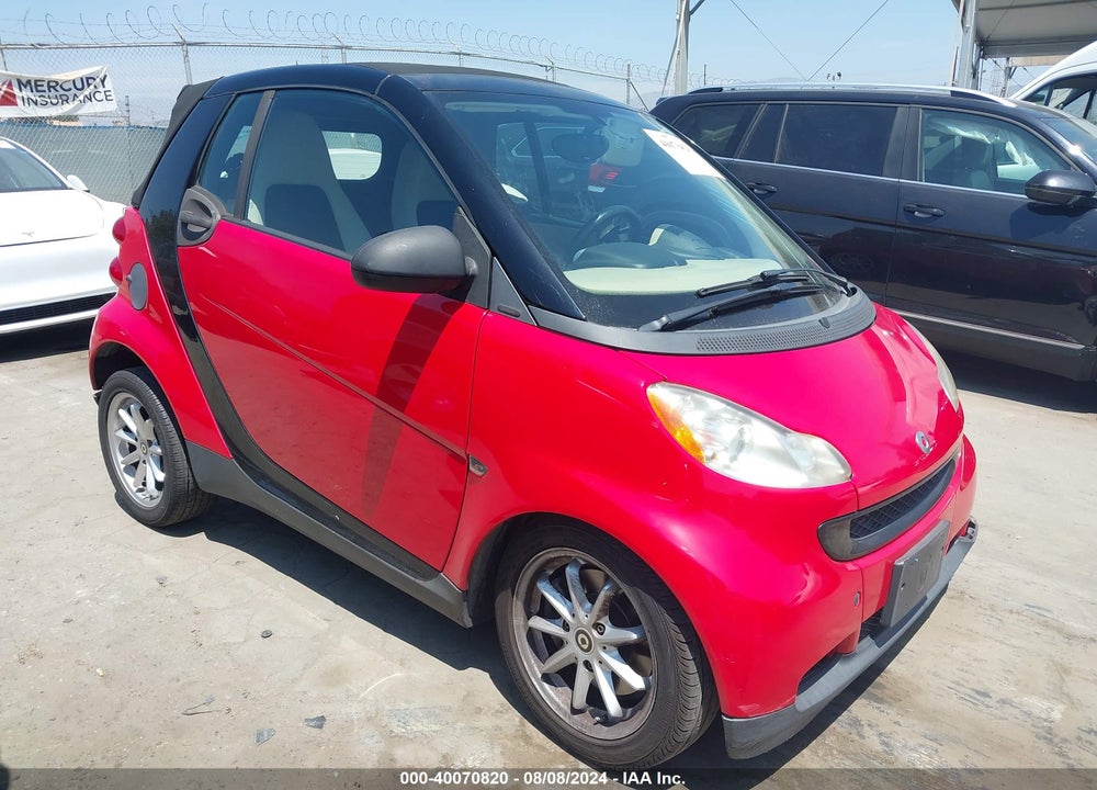 2009 SMART FORTWO BRABUS/PASSION VIN: WMEEK31X39K243804