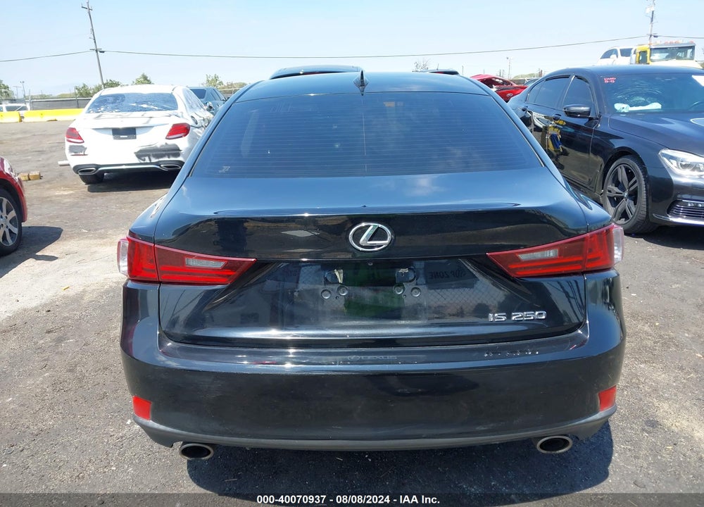 2014 LEXUS IS 250 VIN: JTHBF1D24E5022696