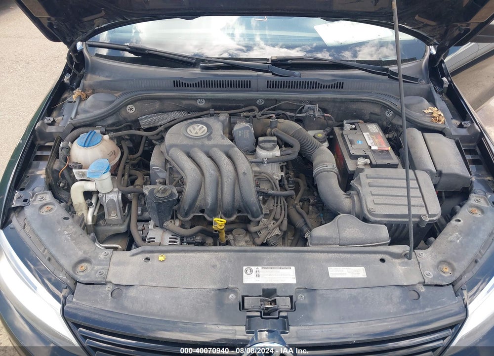 2014 VOLKSWAGEN JETTA 2.0L S VIN: 3VW2K7AJ8EM327587