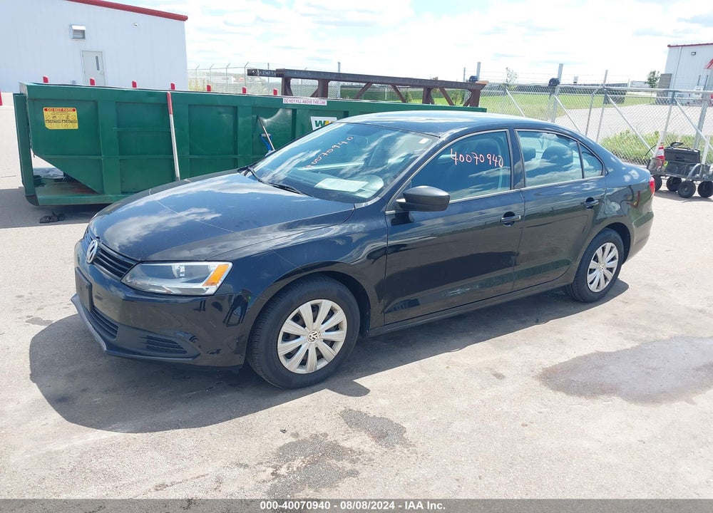 2014 VOLKSWAGEN JETTA 2.0L S VIN: 3VW2K7AJ8EM327587