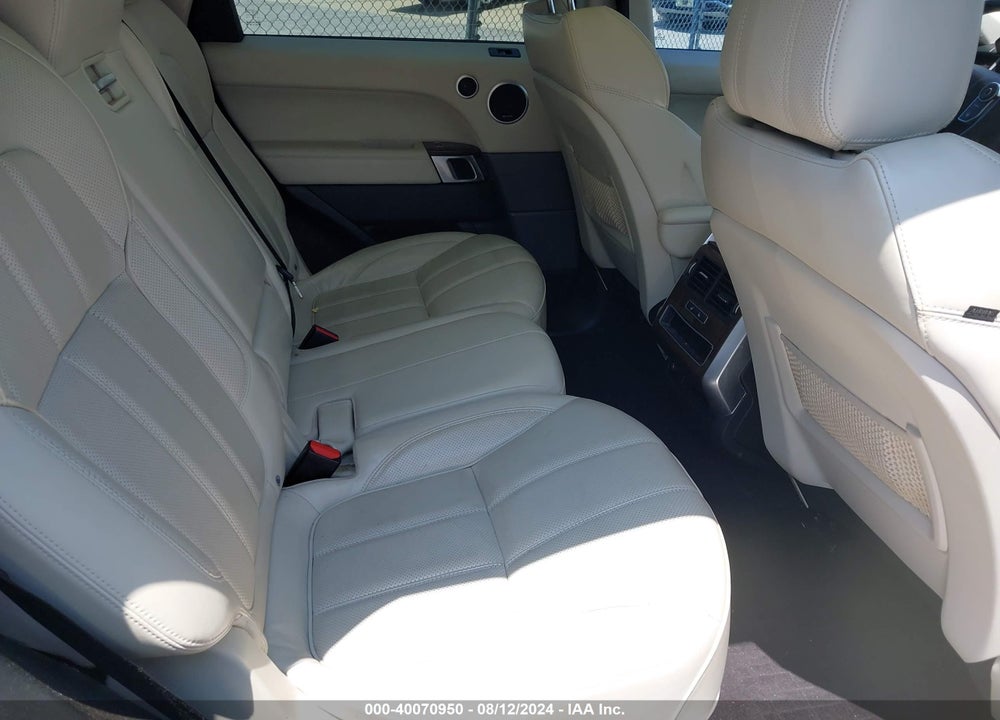 2016 LAND ROVER RANGE ROVER SPORT VIN: SALWR2KF5GA648377
