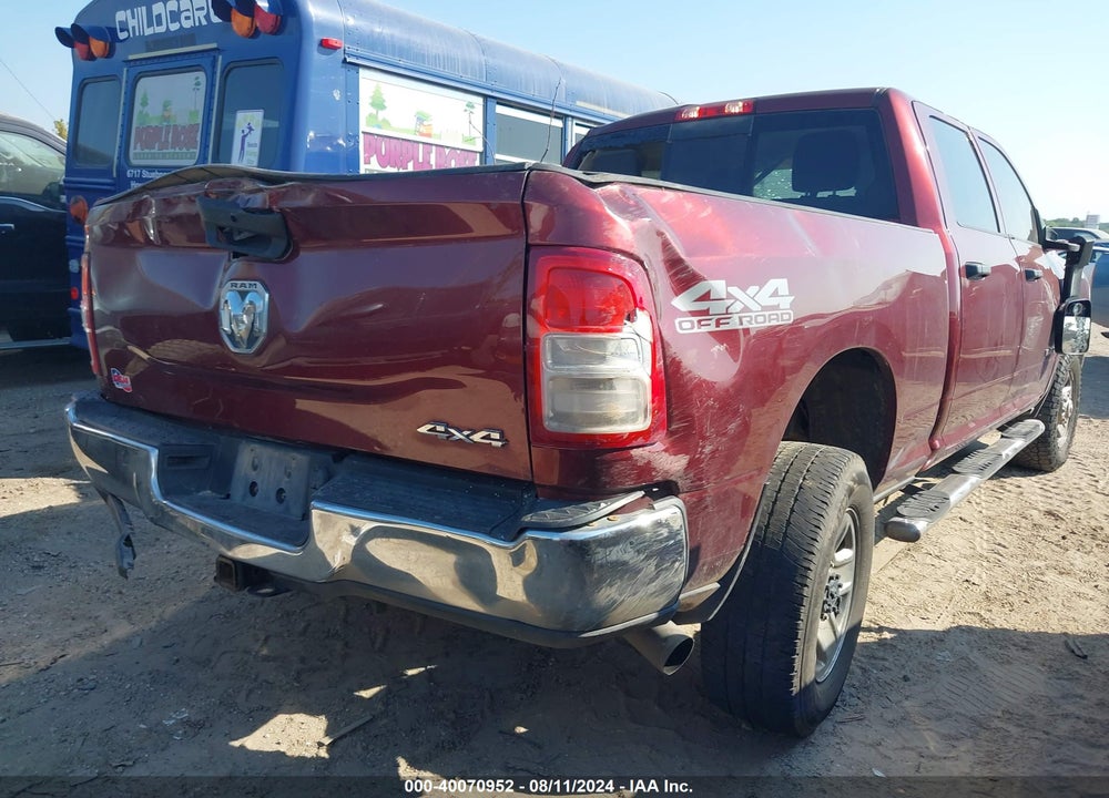 2019 RAM 2500 TRADESMAN 4X4 6'4 BOX VIN: 3C6UR5CL7KG615807