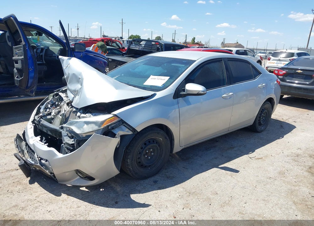 2016 TOYOTA COROLLA S VIN: 5YFBURHE2GP478857