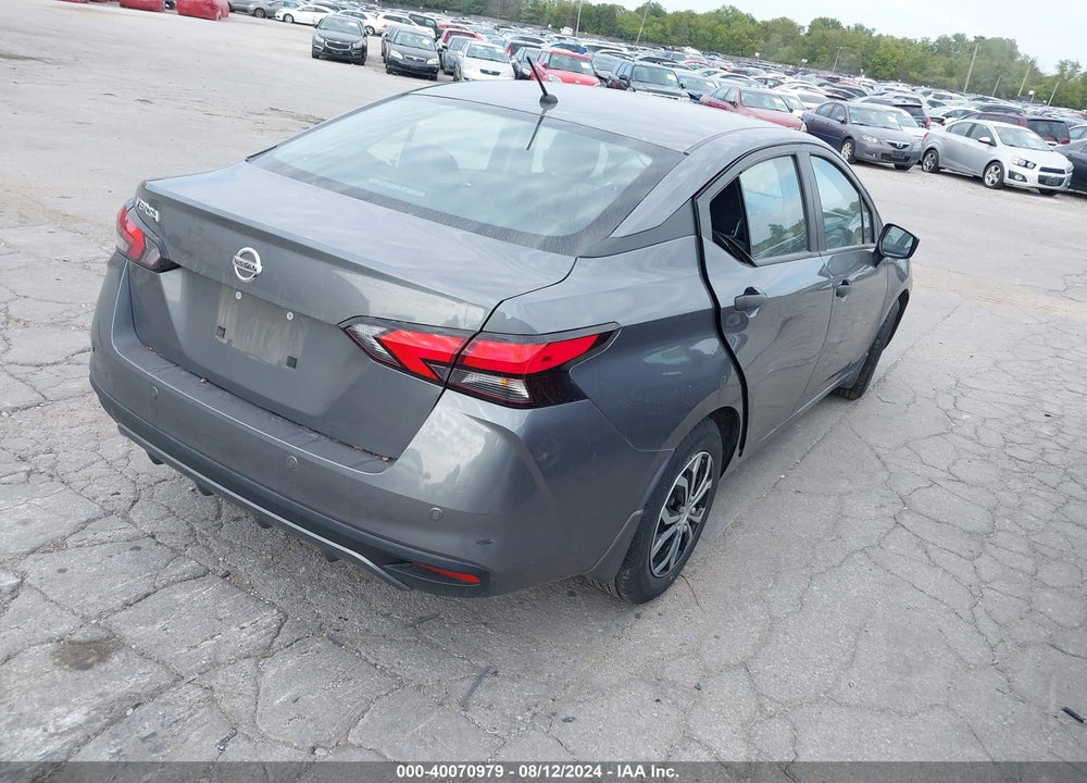2021 NISSAN VERSA S XTRONIC CVT VIN: 3N1CN8DV4ML917375