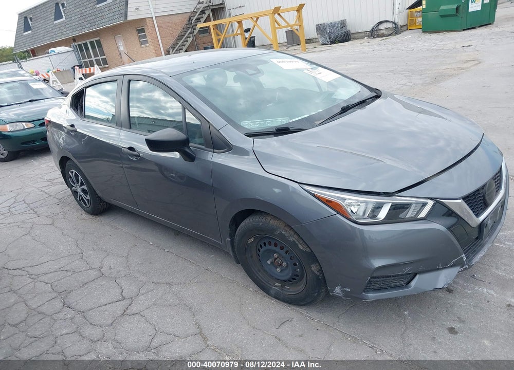 2021 NISSAN VERSA S XTRONIC CVT VIN: 3N1CN8DV4ML917375
