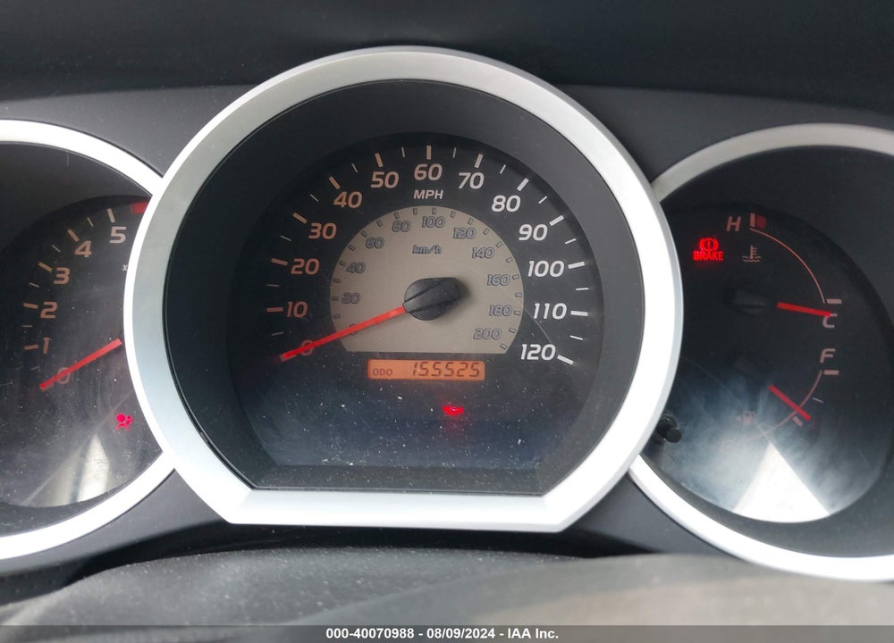 2009 TOYOTA TACOMA BASE V6 VIN: 5TEUU42N69Z631421