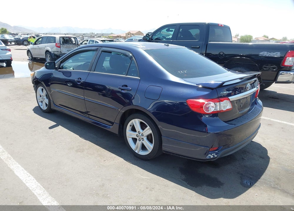 2013 TOYOTA COROLLA S VIN: 2T1BU4EE0DC964859