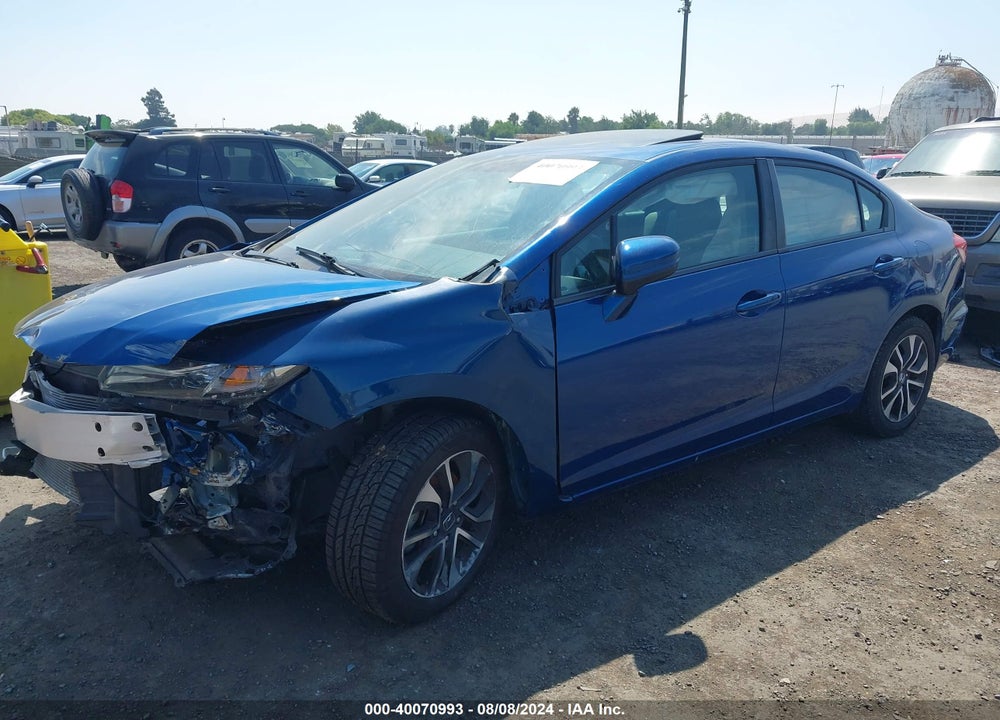 2014 HONDA CIVIC EX VIN: 19XFB2F8XEE270221