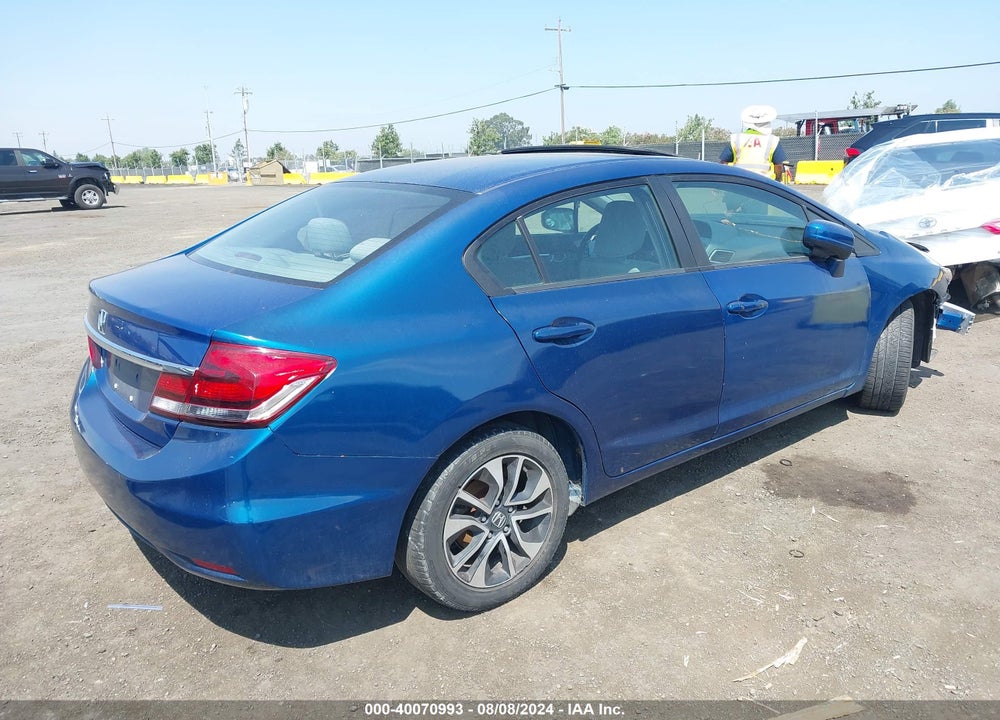 2014 HONDA CIVIC EX VIN: 19XFB2F8XEE270221