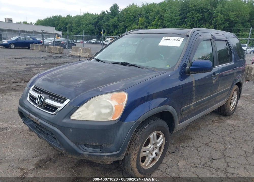 2002 HONDA CR-V EX VIN: SHSRD78802U013035