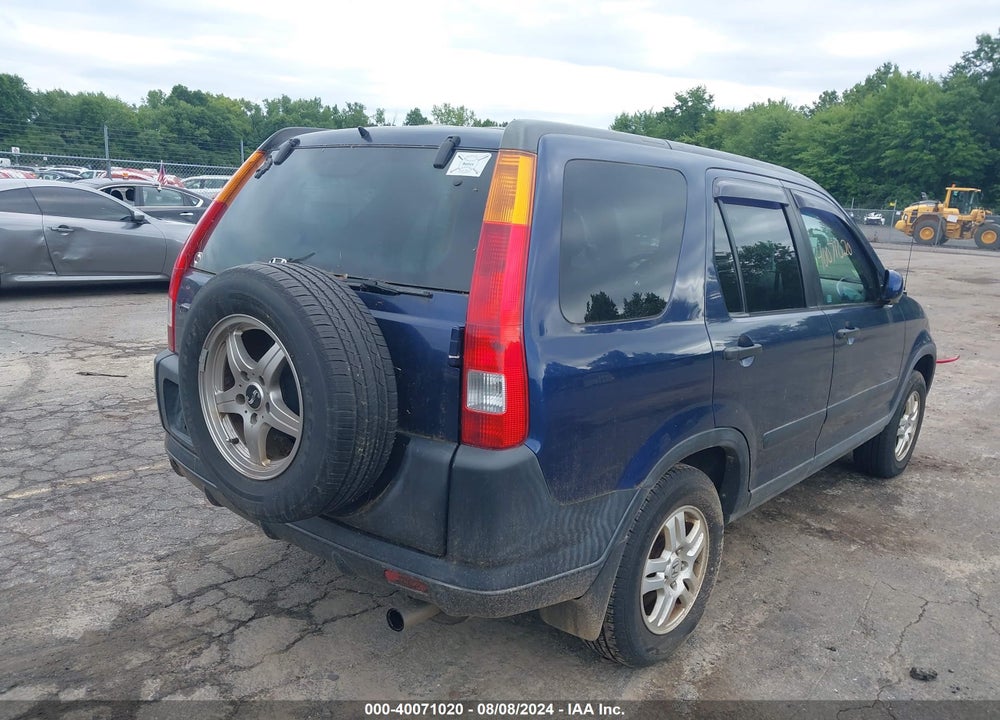2002 HONDA CR-V EX VIN: SHSRD78802U013035
