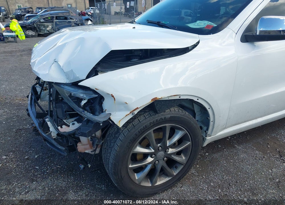 2014 DODGE DURANGO SXT VIN: 1C4RDJAG3EC332663
