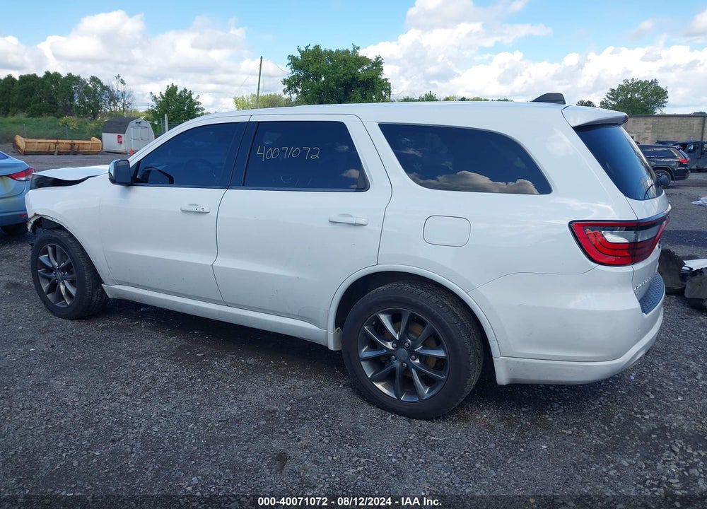 2014 DODGE DURANGO SXT VIN: 1C4RDJAG3EC332663