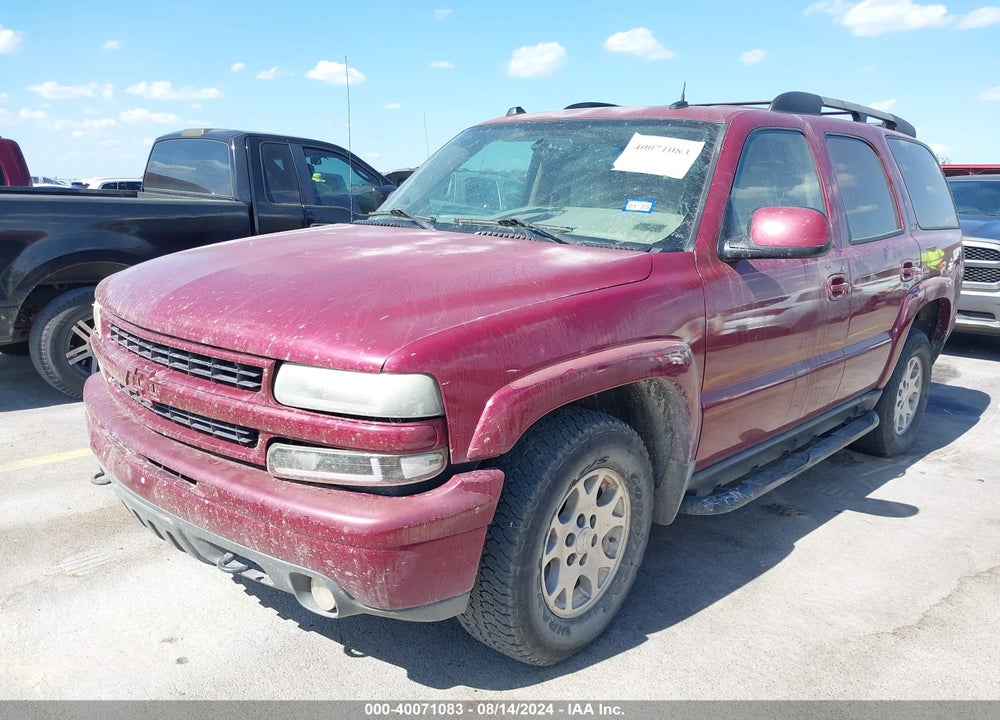 2004 CHEVROLET TAHOE Z71 VIN: 1GNEK13Z64R142989
