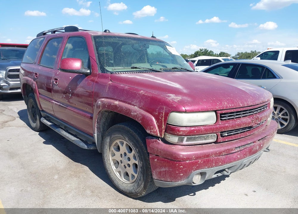 2004 CHEVROLET TAHOE Z71 VIN: 1GNEK13Z64R142989