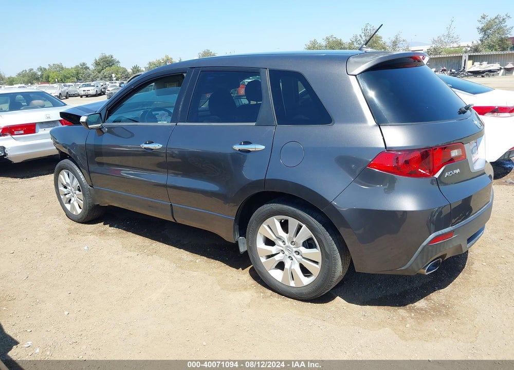 2010 ACURA RDX VIN: 5J8TB2H53AA003703