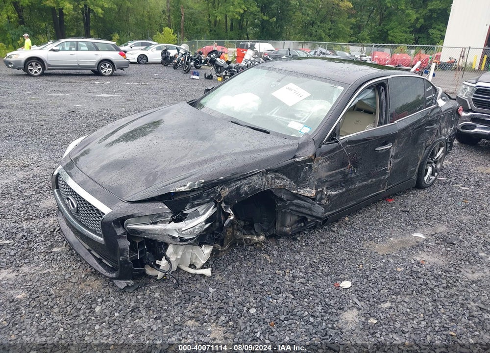 2014 INFINITI Q50 PREMIUM VIN: JN1BV7ARXEM708162
