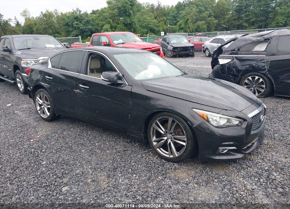 2014 INFINITI Q50 PREMIUM VIN: JN1BV7ARXEM708162
