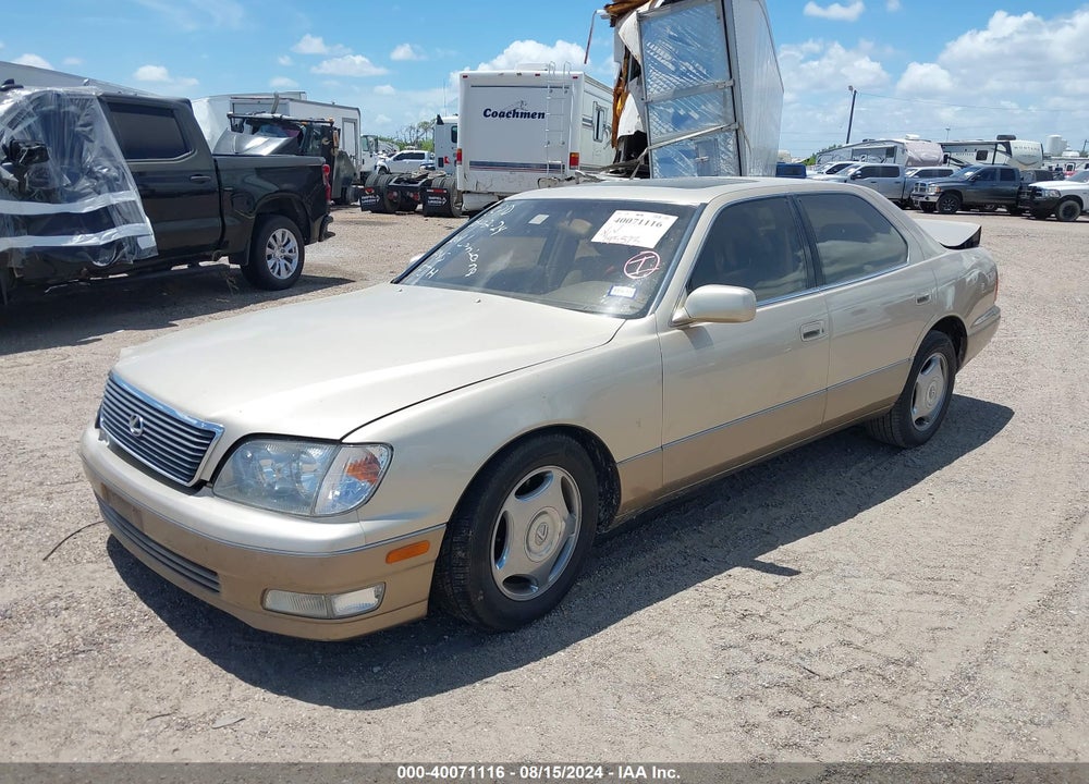 1999 LEXUS LS 400 VIN: JT8BH28F1X0142873