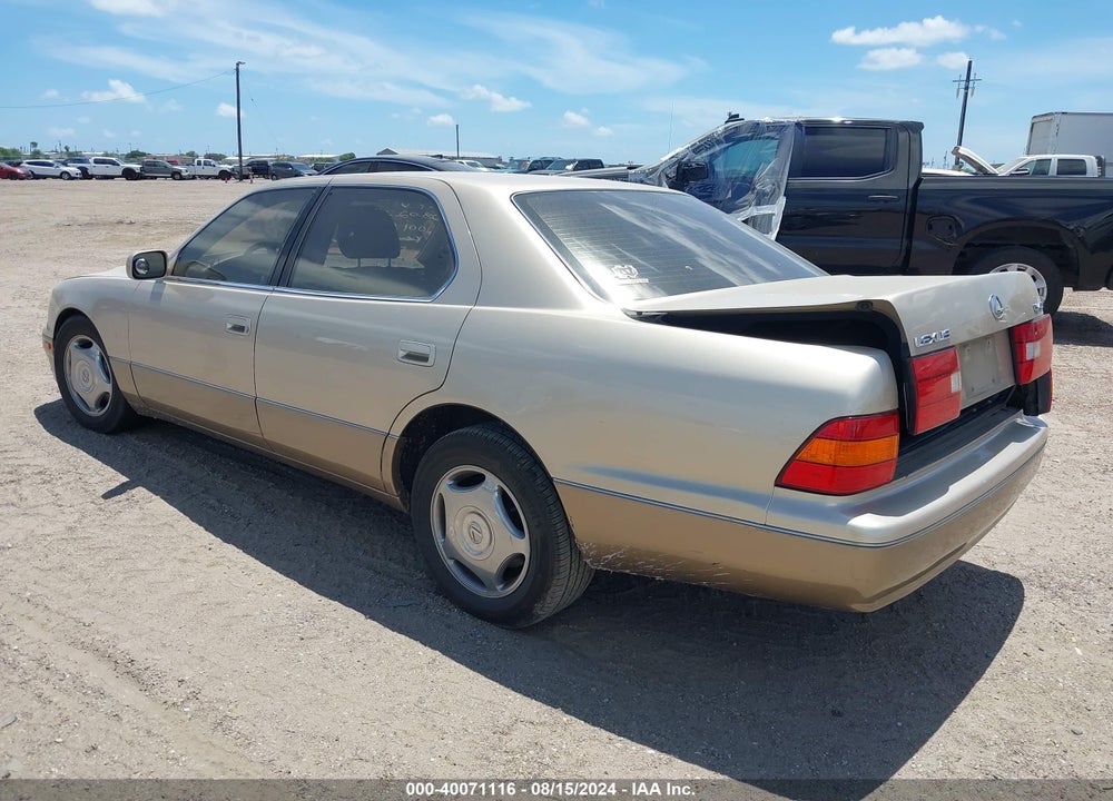 1999 LEXUS LS 400 VIN: JT8BH28F1X0142873