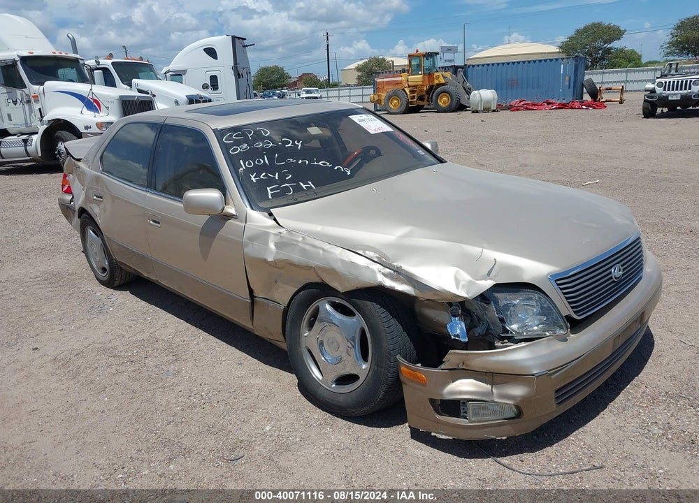 1999 LEXUS LS 400 VIN: JT8BH28F1X0142873