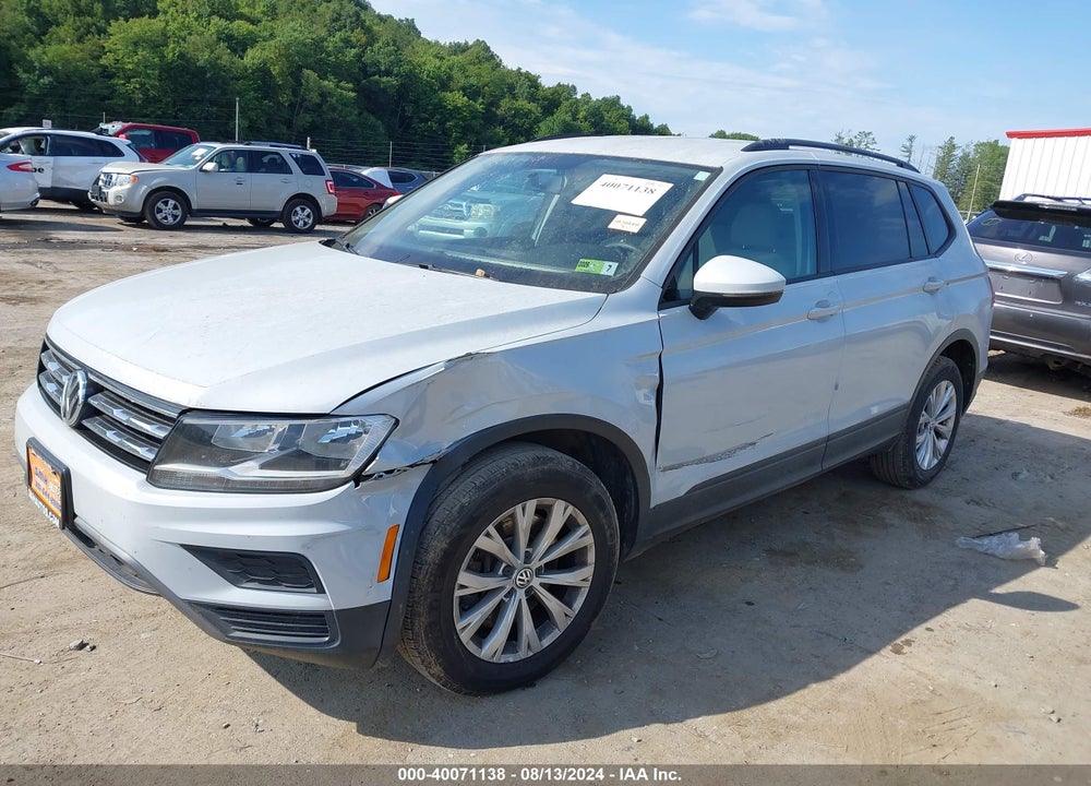 2018 VOLKSWAGEN TIGUAN 2.0T S VIN: 3VV0B7AX7JM123227
