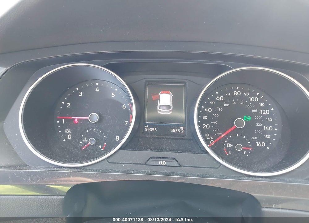 2018 VOLKSWAGEN TIGUAN 2.0T S VIN: 3VV0B7AX7JM123227
