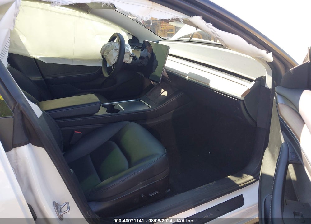 2021 TESLA MODEL 3 STANDARD RANGE PLUS REAR-WHEEL DRIVE VIN: 5YJ3E1EA5MF986414