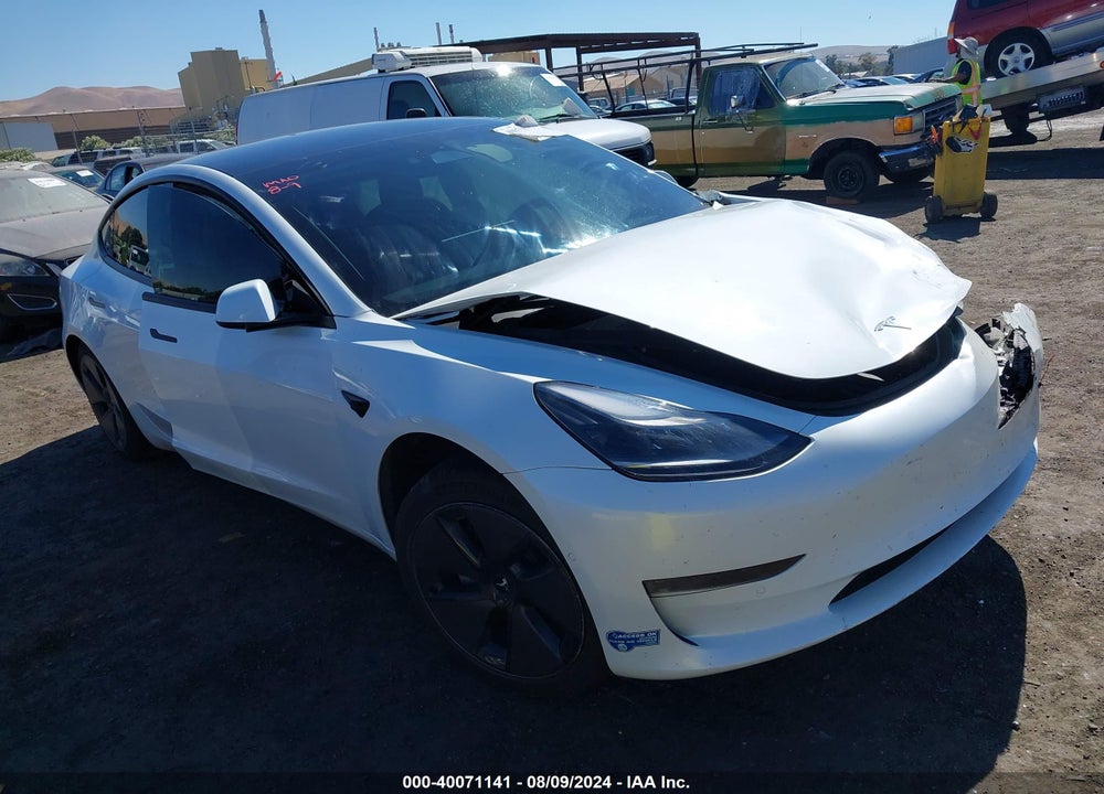 2021 TESLA MODEL 3 STANDARD RANGE PLUS REAR-WHEEL DRIVE VIN: 5YJ3E1EA5MF986414