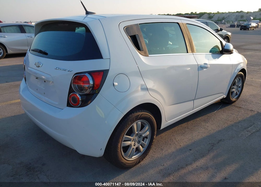 2014 CHEVROLET SONIC LT AUTO VIN: 1G1JC6SG6E4220437