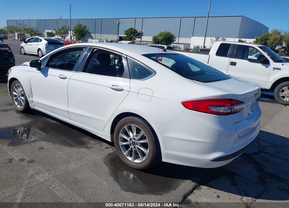 2017 FORD FUSION SE VIN: 3FA6P0HD9HR277423