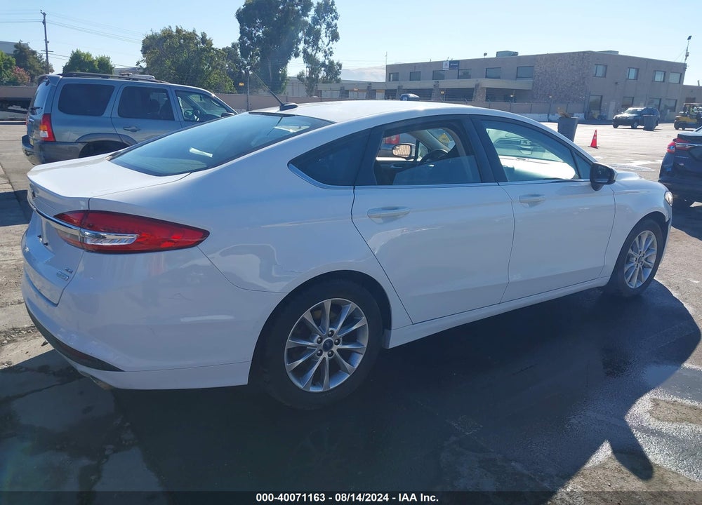 2017 FORD FUSION SE VIN: 3FA6P0HD9HR277423