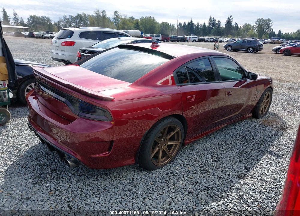2018 DODGE CHARGER SRT HELLCAT RWD VIN: 2C3CDXL92JH133171